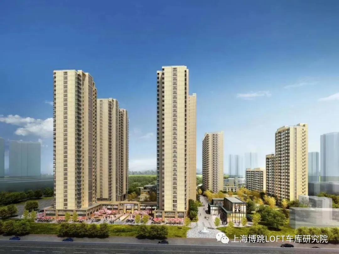 遂宁采用了LOFT车库武汉当代集团春风十里项目现已结构封顶！